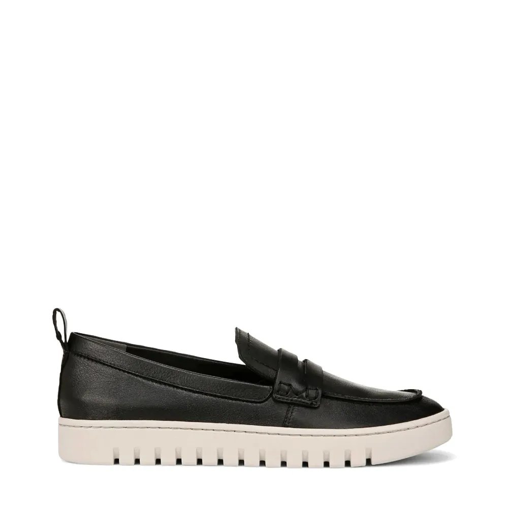 Mocassin Uptown en cuir lisse pour femmes Vionic en noir