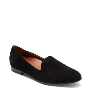 Vionic Femme Willa Mocassin en Daim à Enfiler Noir