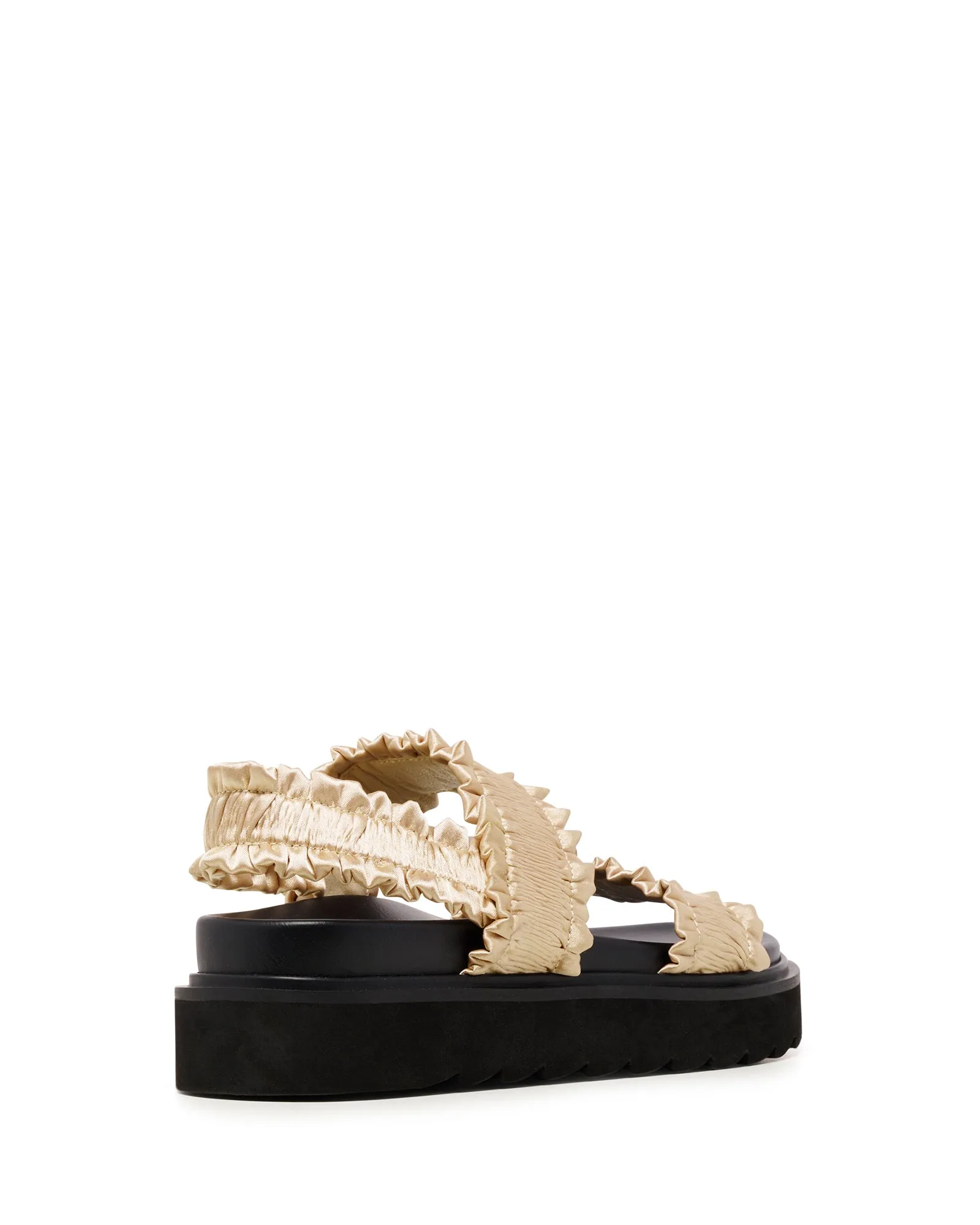 Vissta Sandal Bone Satin