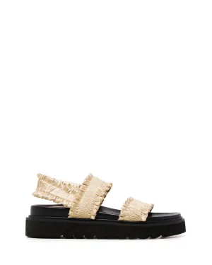 Vissta Sandal Bone Satin