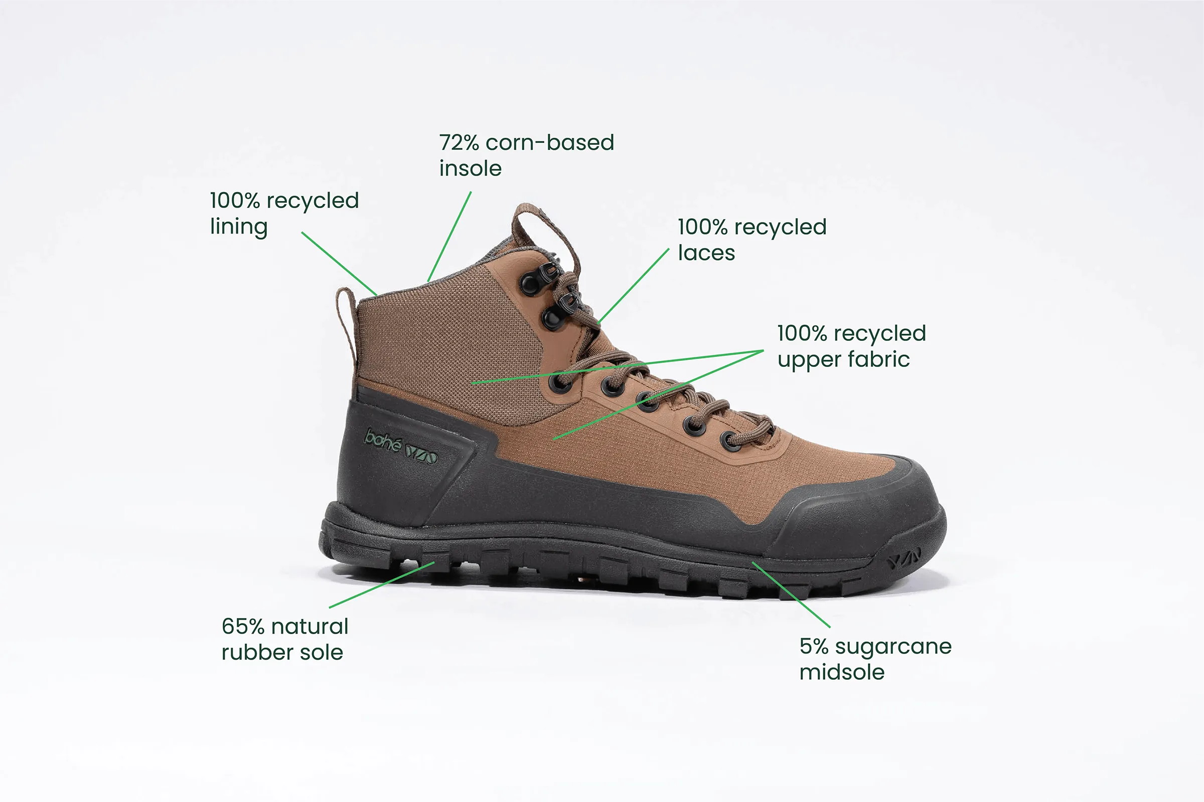 Bottes de randonnée pieds nuls pour femmes Rediscover Grounding | Bark
