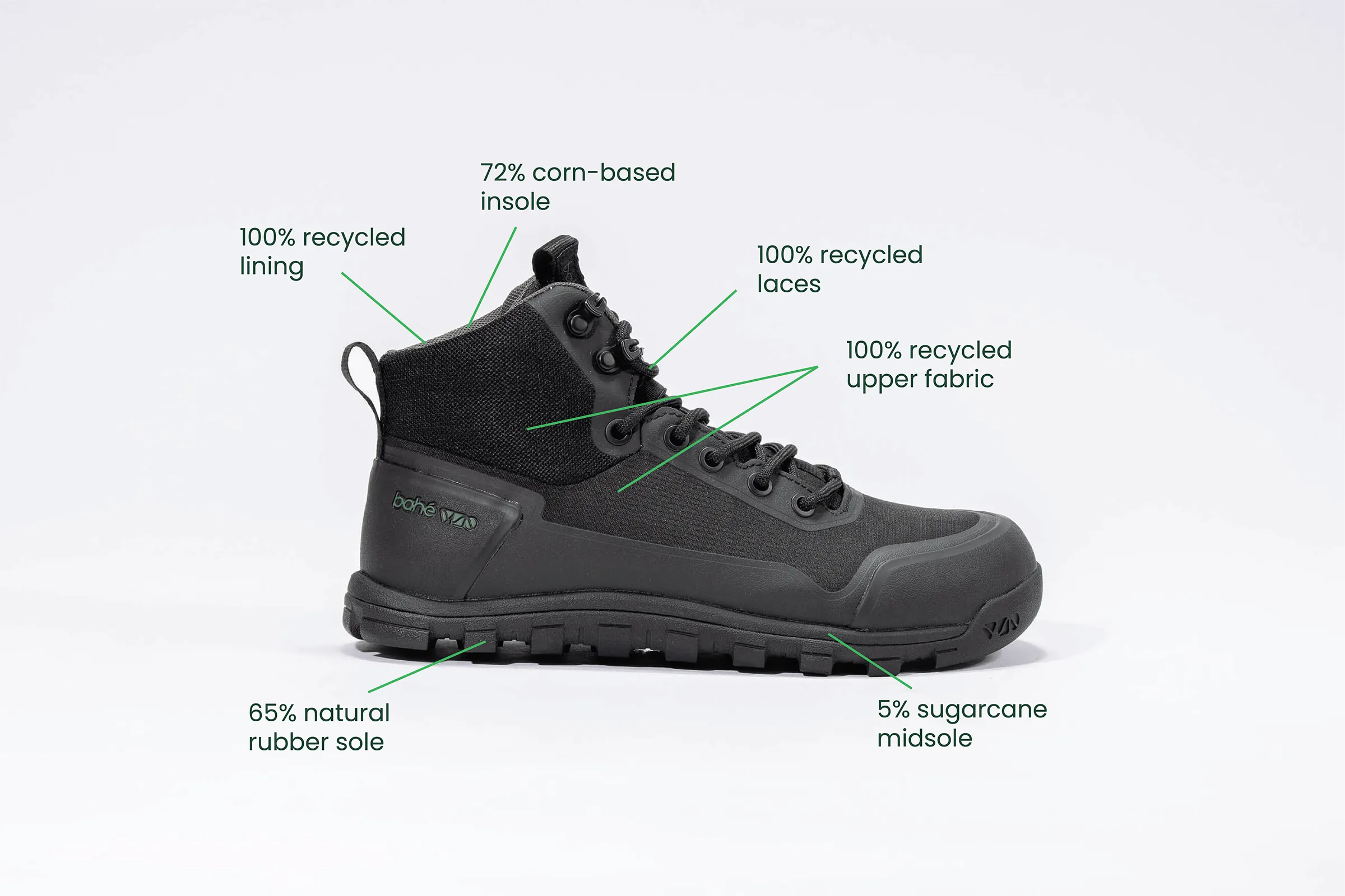 Bottes de randonnée pieds nuls pour femmes Rediscover Grounding | Eclipse