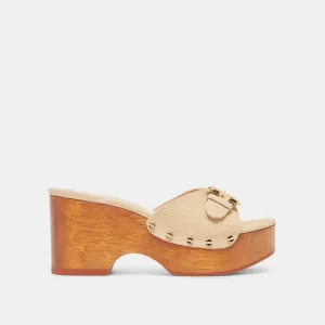 YALAH TALONS LT RAFFIA NATUREL