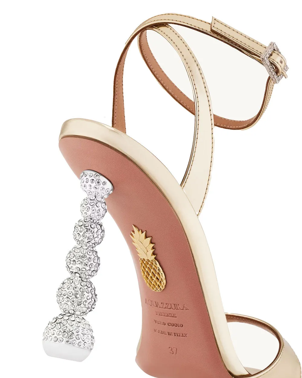 Oui Baby Sandale en Or Doux