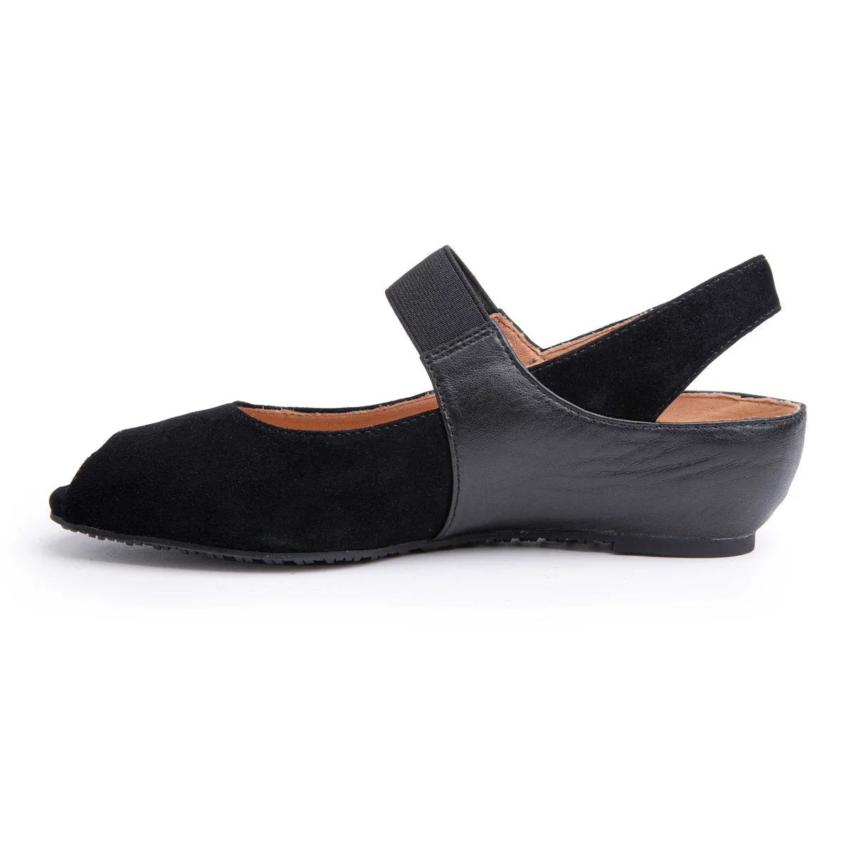 Yes Women's Paula en Suède Noir