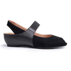 Yes Women's Paula en Suède Noir